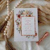 Carte Rose Foil Foil A200 Fall Blooms