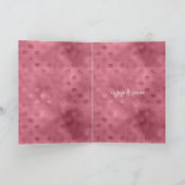 Carte Rose Glitzy Lips Love (Intérieur)