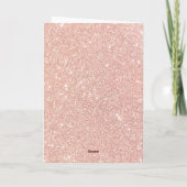 Carte rose Gold 40e anniversaire (Dos)