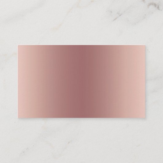 Carte rose Gold Enclôture (Dos)