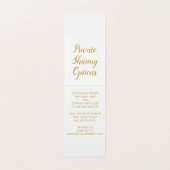 Carte rose Gold Pink Parties scintillant Party Has (Inside Unfolded)