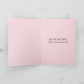Carte Rose Gold Quatre-Vingts Ans (Intérieur)