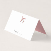 Carte rose Gold Rose Avion Voyage Thème Place (Devant)