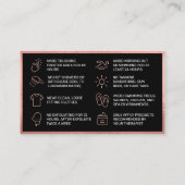 Carte rose Gold Waxing Aftercare (Dos)