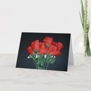 Carte rose gothique