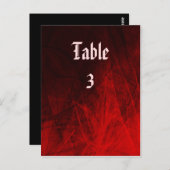 Carte Rose gothique (Devant / Derrière)