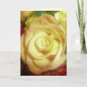 Carte Rose jaune (Devant)
