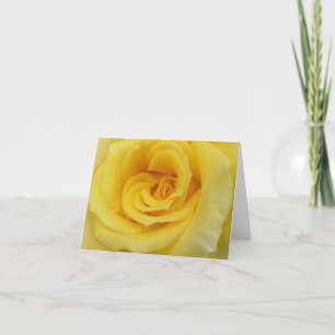 Carte Rose jaune