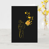 Carte Rose jaune et mémorial d'honneur des vétérans sold (Fleur jaune)