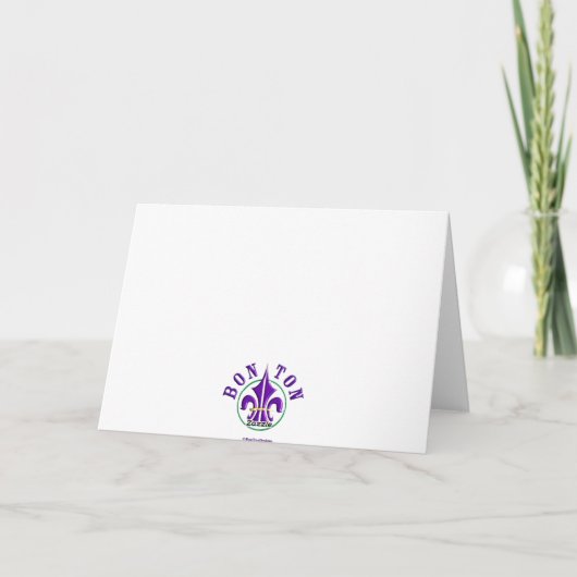 Carte Rose jaune pensant à vous (Dos)