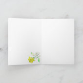 Carte Rose jaune soleil (Intérieur)