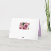 Carte Rose Lilac (Dos)