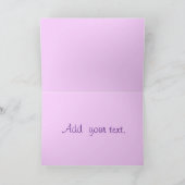 Carte Rose Lilac (Intérieur)