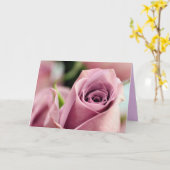Carte Rose Lilac (Fleur jaune)