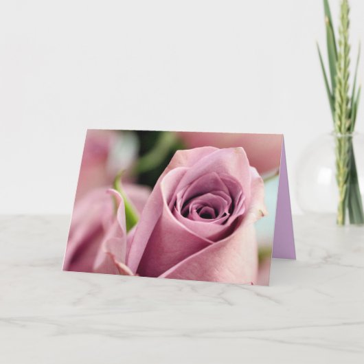 Carte Rose Lilac (Devant)