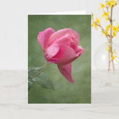 Carte rose Lorraine Lee (Fleur jaune)