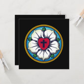 Carte Rose luthérien (Devant/Arrière en situation)