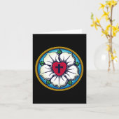 Carte Rose luthérien (Fleur jaune)