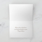 Carte Rose mariage Petal (Intérieur)