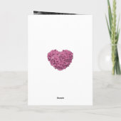 Carte Rose Meilleure maman jamais Floral Photo Bonne fêt (Dos)