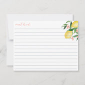 Carte rose molle de recette de douche de fleurs (Dos)