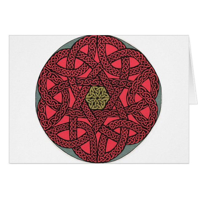 Carte rose mystique 1 (Devant horizontal)