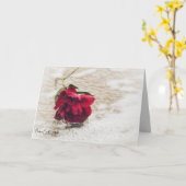 Carte Rose Océan (Fleur jaune)