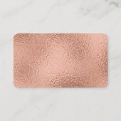 Carte rose or verdure moderne de tombola de couche (Dos)