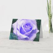 Carte Rose Pale Lavender (Dos)