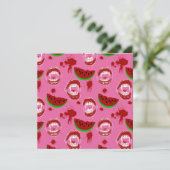 Carte Rose pour la Fête de Summerween Vampire et P (Debout devant)