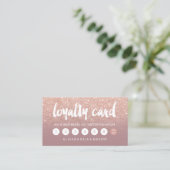 carte rose poussiéreuse de fidélité d'or de (Debout devant)