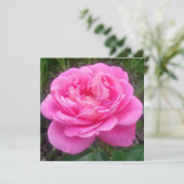 Carte Rose romantique 'Léonard de Vinci' (Debout devant)