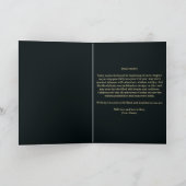 Carte Rose rose et Filigree or Numéro 21e anniversaire (Intérieur)