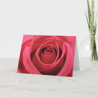 Carte Rose rose foncé 01