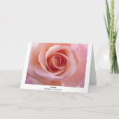 Carte Rose rose rose (Dos)
