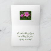 CARTE ROSE ROSE ROSE DE SHARON/VOUS SOUHAITANT UNE REPRI (Intérieur)