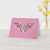 Carte Rose rose WW (Fleur jaune)