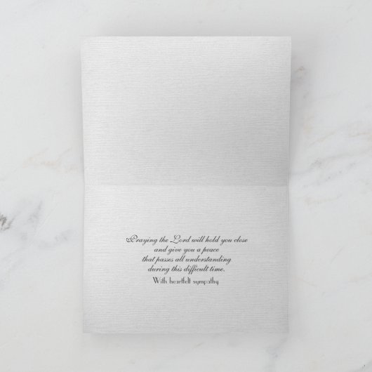 Carte rose roses sur sable sympathie (Intérieur)