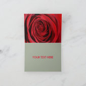 Carte Rose rouge, ça va bientôt (Intérieur)