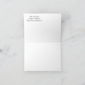 Carte Rose rouge pâle.. (Intérieur)