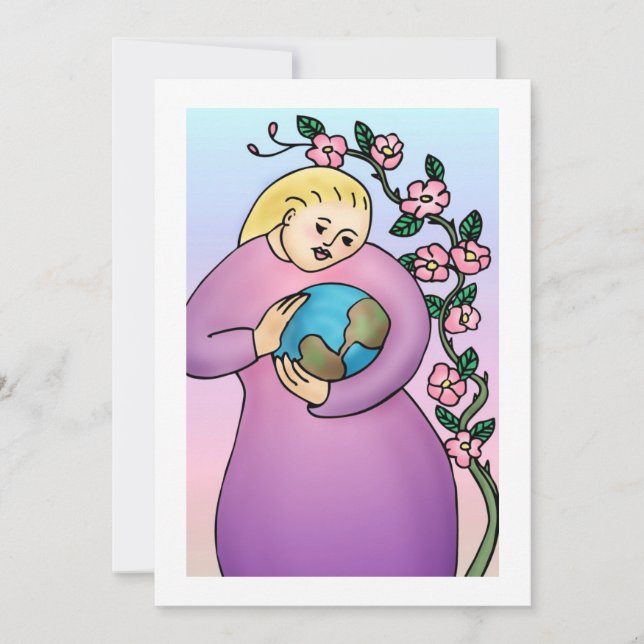 Carte Rose sauvage de Californie (Devant)