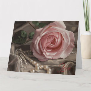 Carte Rose Silken
