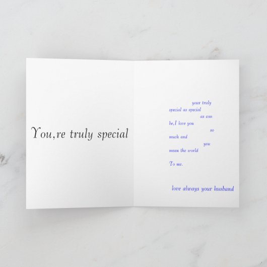 Carte Rose spécial (Intérieur)