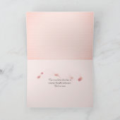 Carte Rose symbole rose rose rose à la main (Intérieur)