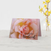 Carte Rose Sympathy (Fleur jaune)