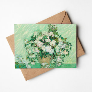Carte Rose   Vincent Van Gogh