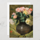 Carte Rose | William Merritt Chase (Devant / Derrière)