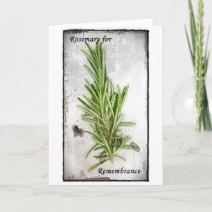 Carte Rosemary