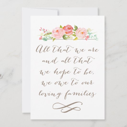 Carte Roseraie Tout ce que nous sommes (Devant)