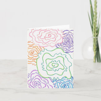 Carte Roses